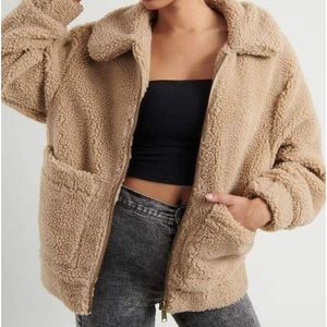 Teddy coat NWOT